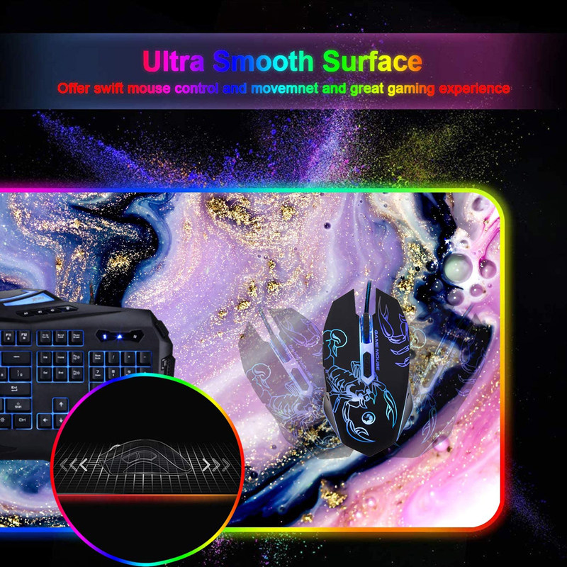 RGB mouse pad